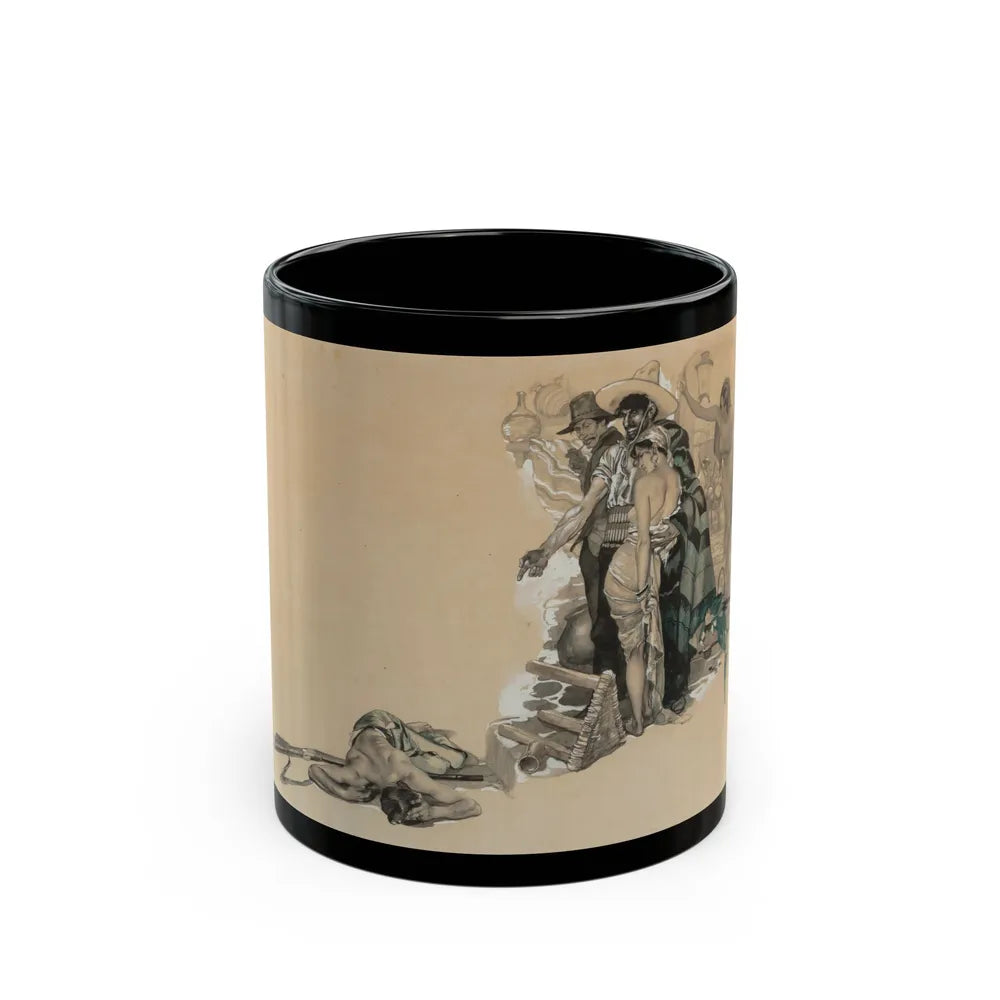 Death at a Brothel - Black Coffee Mug-11oz-Go Mug Yourself