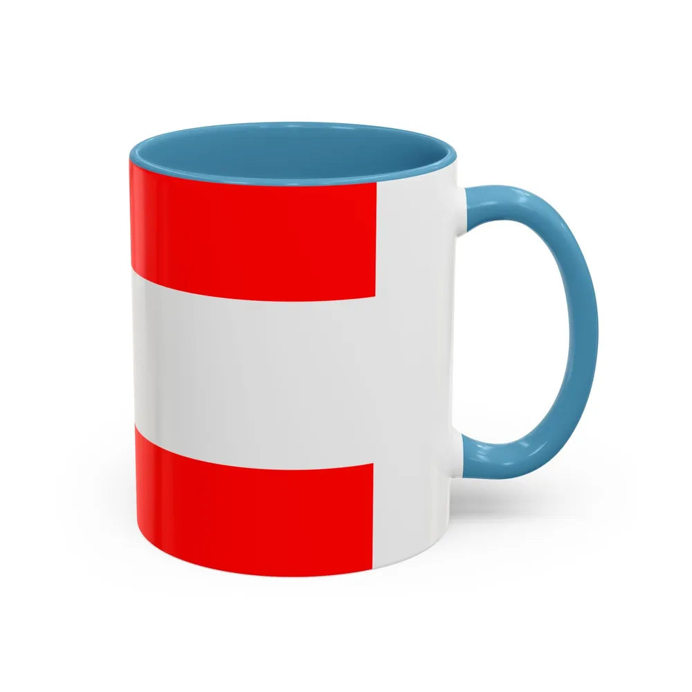 Flag of Hamm Germany - Accent Coffee Mug-Go Mug Yourself