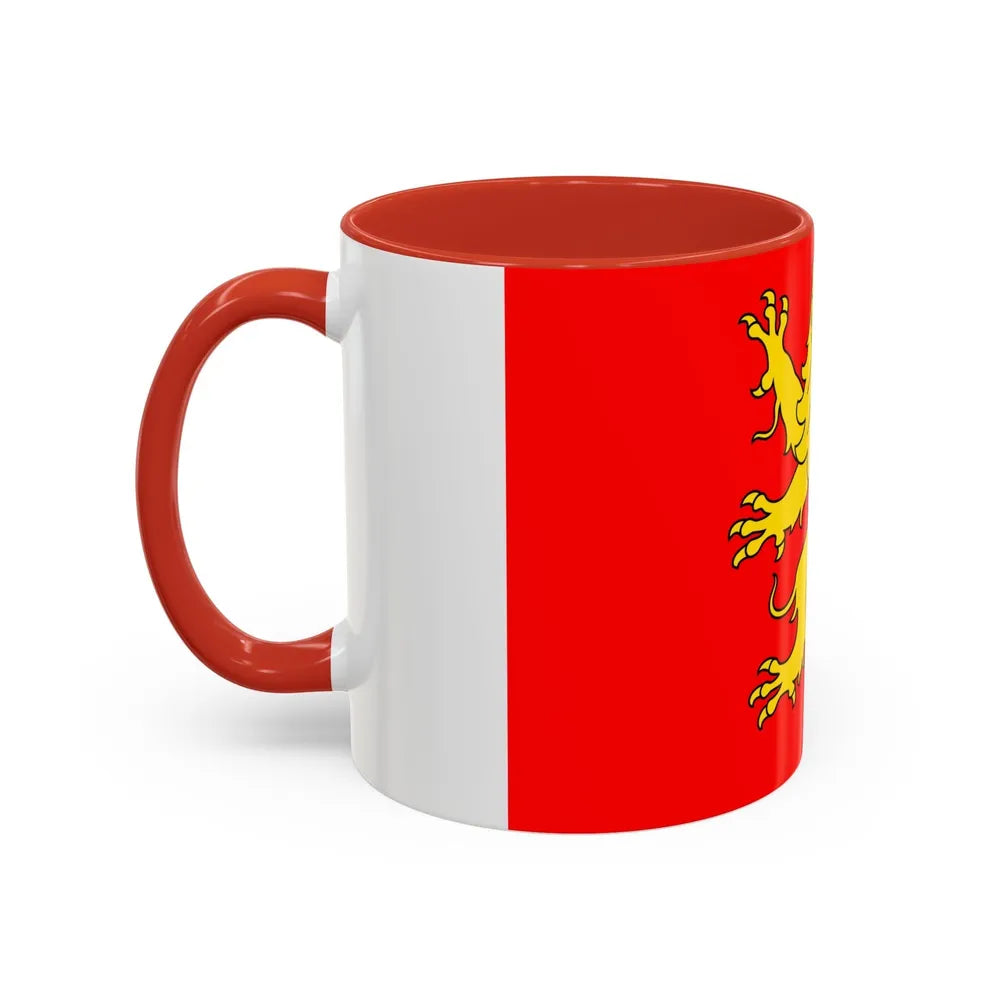 Flag of Aveyron France - Accent Coffee Mug-Go Mug Yourself