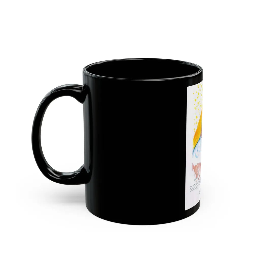 Elizabeth Arden advt, Stay Pretty in the Sun, 1947 - Black Coffee Mug-Go Mug Yourself