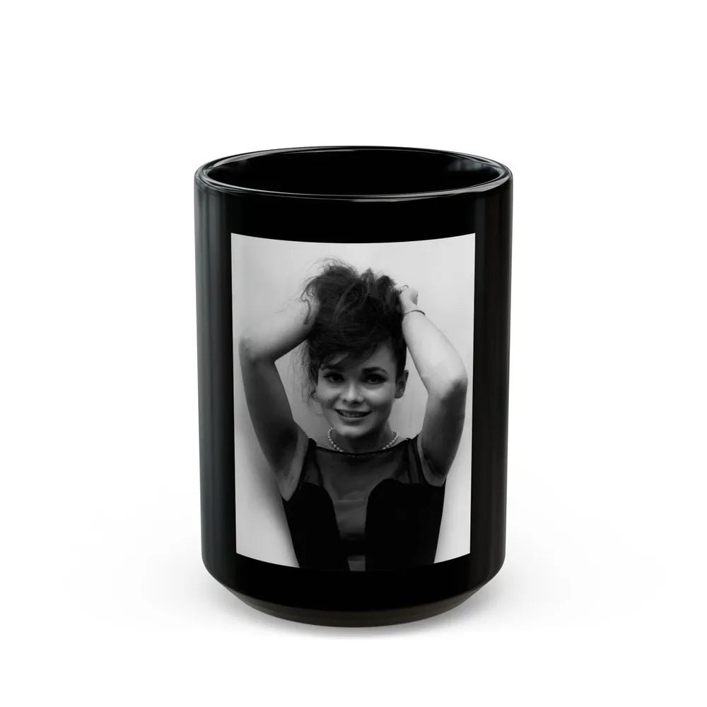 Gila Golan #135 (Vintage Female Icon) Black Coffee Mug-15oz-Go Mug Yourself