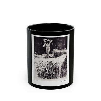 Gila Golan #129 (Vintage Female Icon) Black Coffee Mug-11oz-Go Mug Yourself