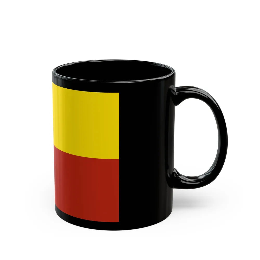 Flag of Znojmo Czech Republic - Black Coffee Mug-Go Mug Yourself