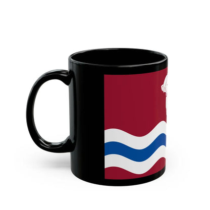 Flag of Herefordshire UK - Black Coffee Mug-Go Mug Yourself