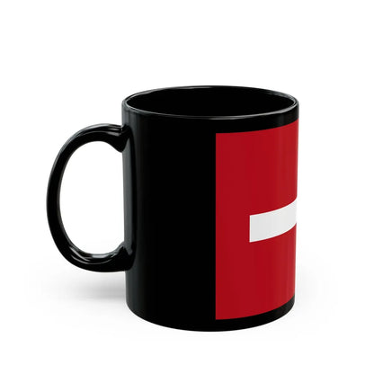 Flag of Republic of Noli Italy - Black Coffee Mug-Go Mug Yourself