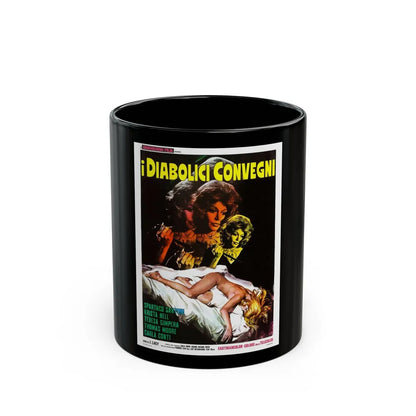 FEAST OF SATAN (ITALIAN) 1971 Movie Poster - Black Coffee Mug-11oz-Go Mug Yourself