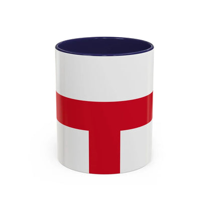 Flag of Kirkop Malta - Accent Coffee Mug-11oz-Navy-Go Mug Yourself