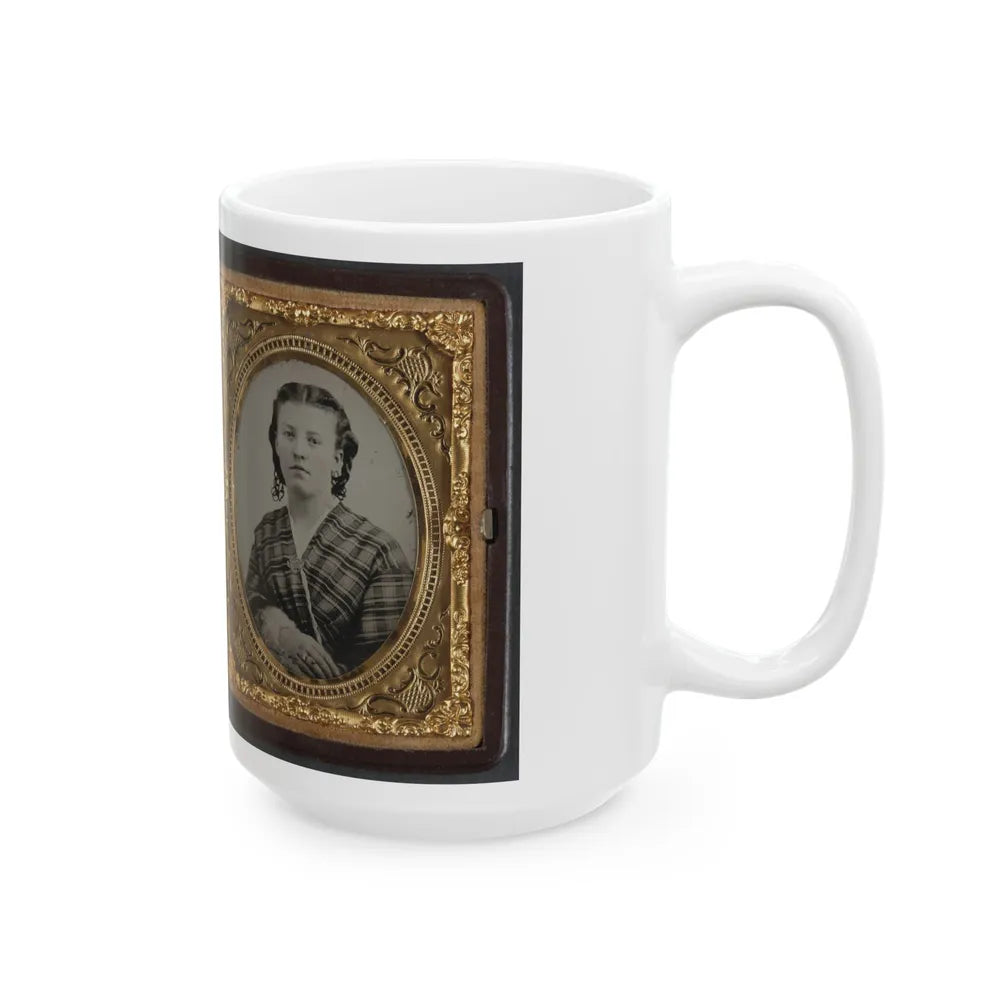 Captain Ferdinand F. Boltz Of Co. S, 12th Indiana Infantry Regiment, And Co. F, 88th Indiana Infantry Regiment And Siddie Boltz (U.S. Civil War) White Coffee Mug-Go Mug Yourself