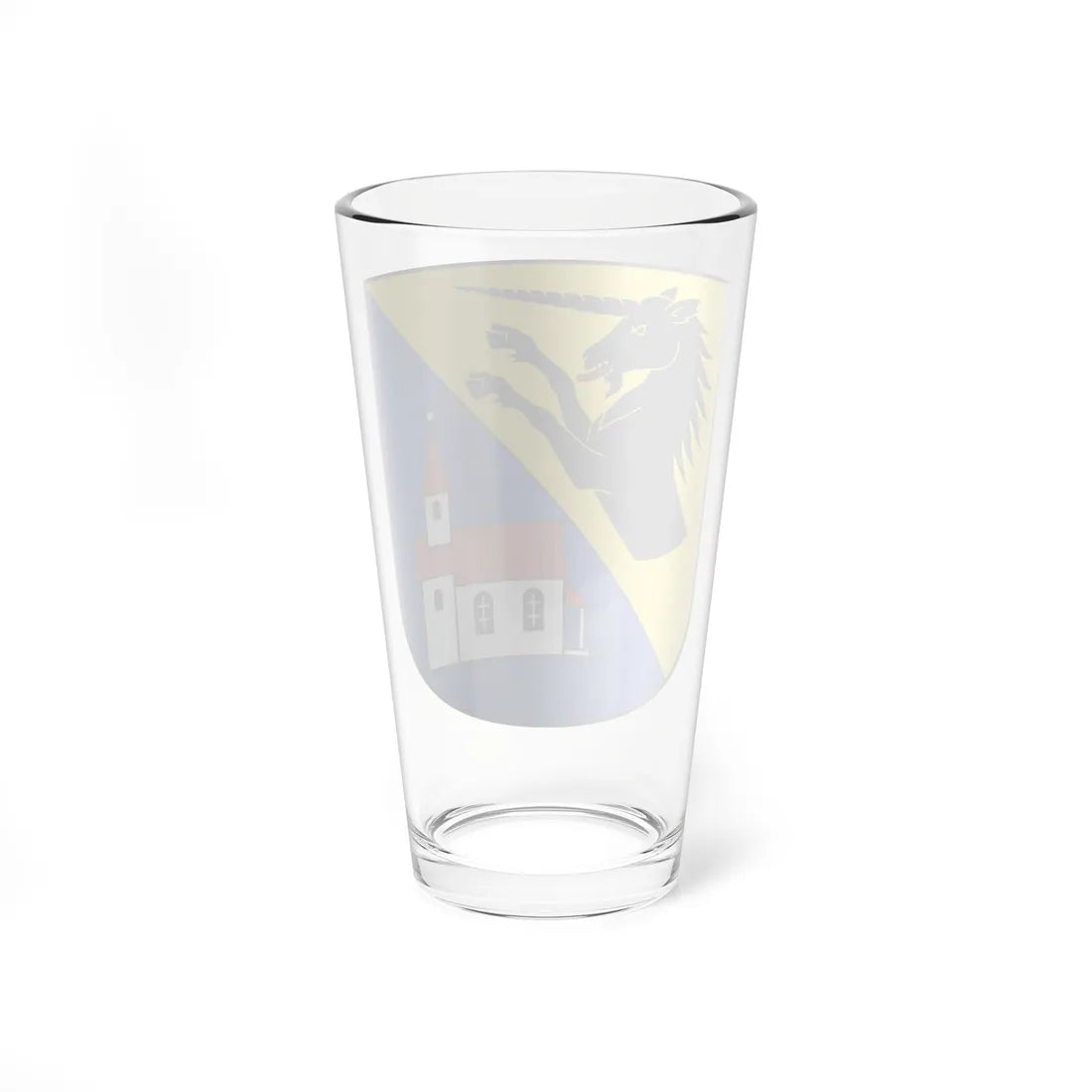 EbnatKappel-blazon (Switzerland) (Coat of Arms) Pint Glass 16oz - Go Mug Yourself