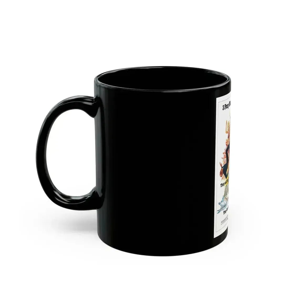EBONY, IVORY & JADE 1976 Movie Poster - Black Coffee Mug - Go Mug Yourself