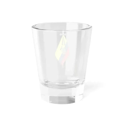 EC flag mourn (Ecuador) Shot Glass 1.5oz - Go Mug Yourself