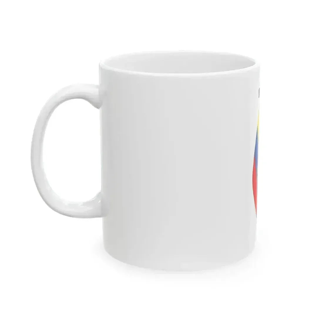 EC flag mourn (Ecuador) White Coffee Mug - Go Mug Yourself