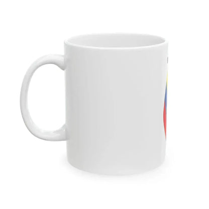 EC flag mourn (Ecuador) White Coffee Mug - Go Mug Yourself