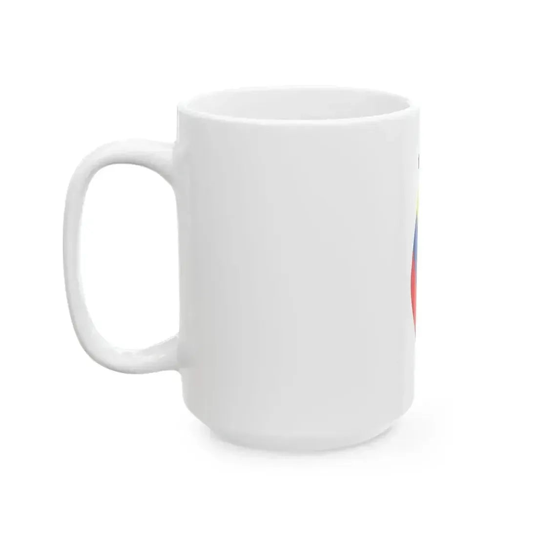 EC flag mourn (Ecuador) White Coffee Mug - Go Mug Yourself