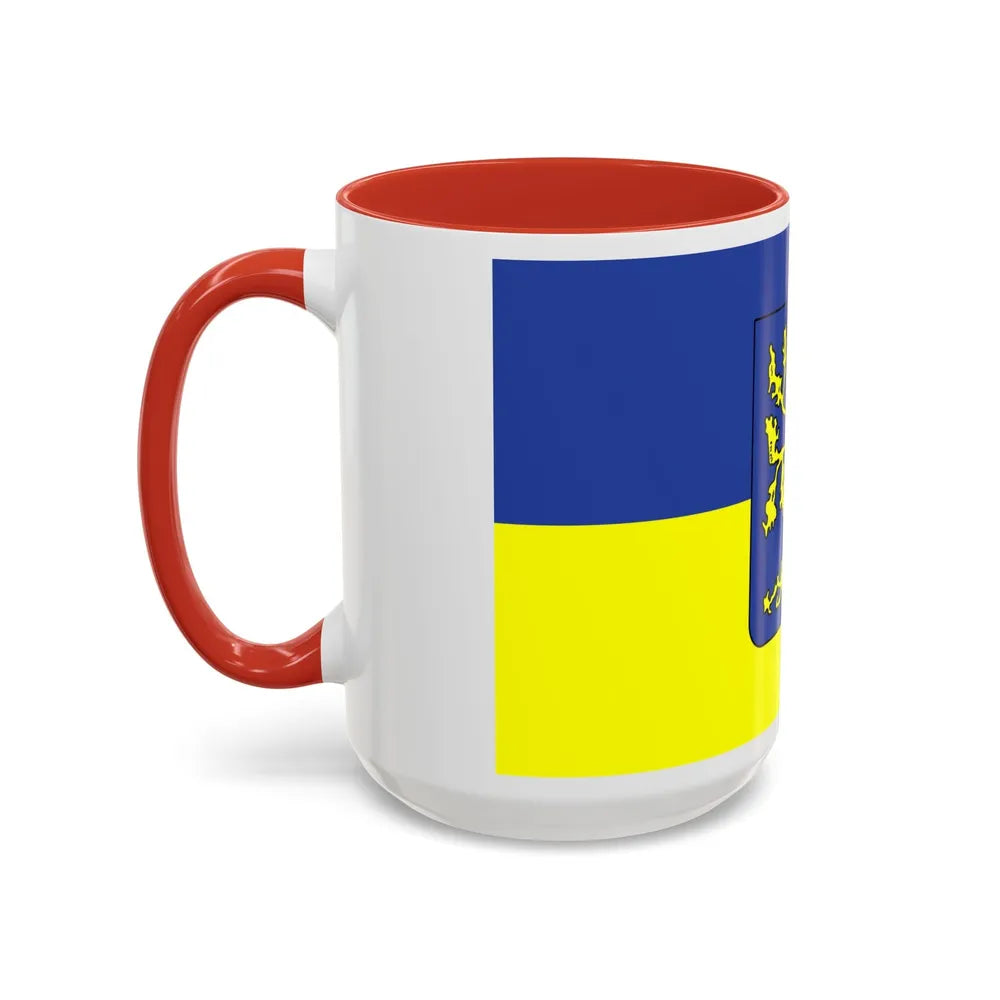 Flag of Hagen Germany - Accent Coffee Mug-Go Mug Yourself