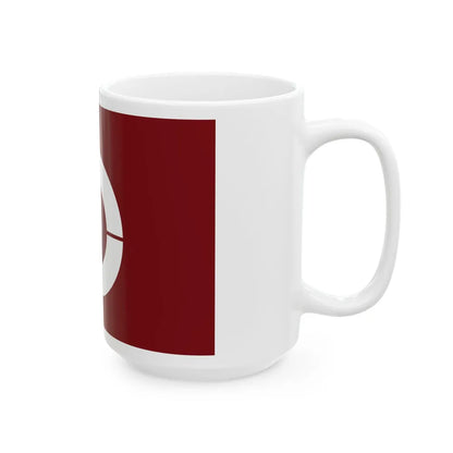 Flag of Kochi Prefecture Japan - White Coffee Mug-Go Mug Yourself