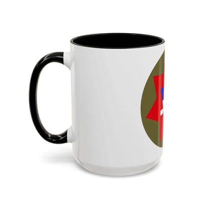 VII Corps (U.S. Army) Accent Coffee Mug-Go Mug Yourself