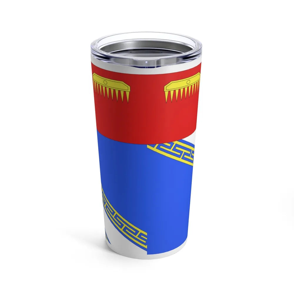 Flag of Ardennes France 2 - Tumbler 20oz-Go Mug Yourself