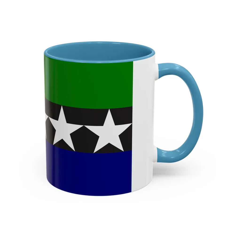 Flag of Aimeliik Palau - Accent Coffee Mug-Go Mug Yourself