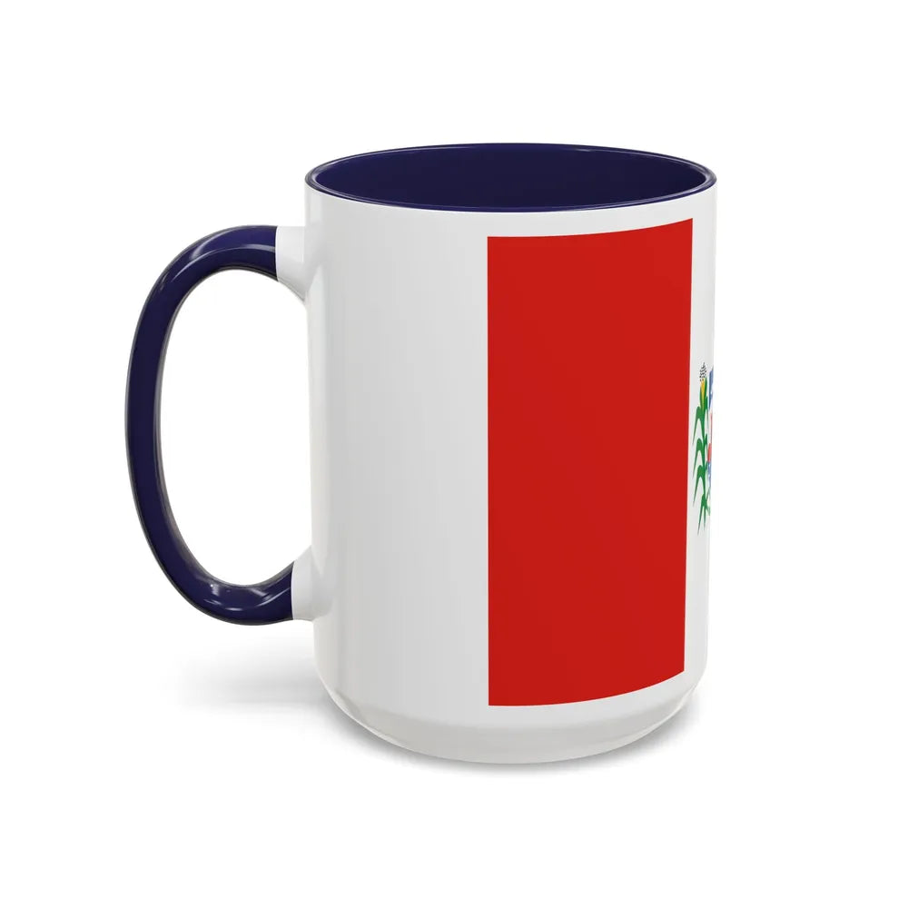 Flag of Alagoas Brazil - Accent Coffee Mug-Go Mug Yourself