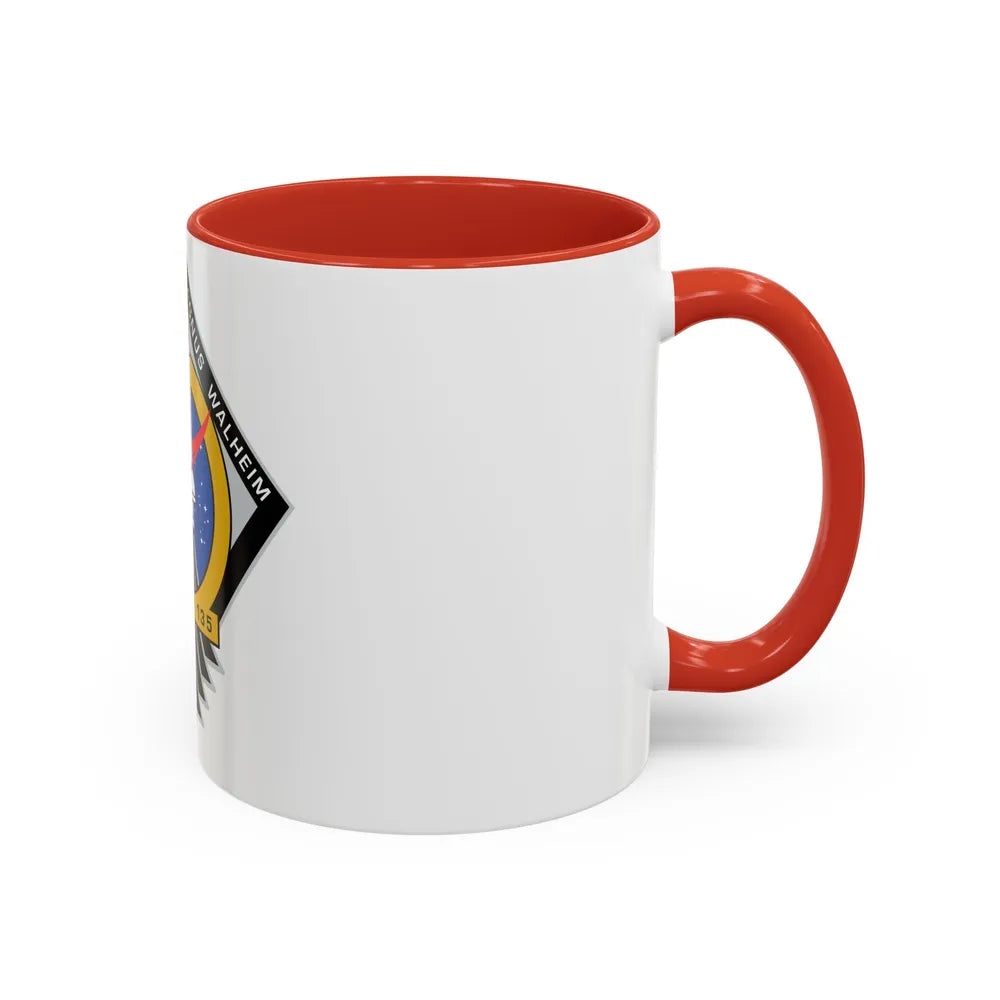 STS 135 (NASA) Accent Coffee Mug-Go Mug Yourself