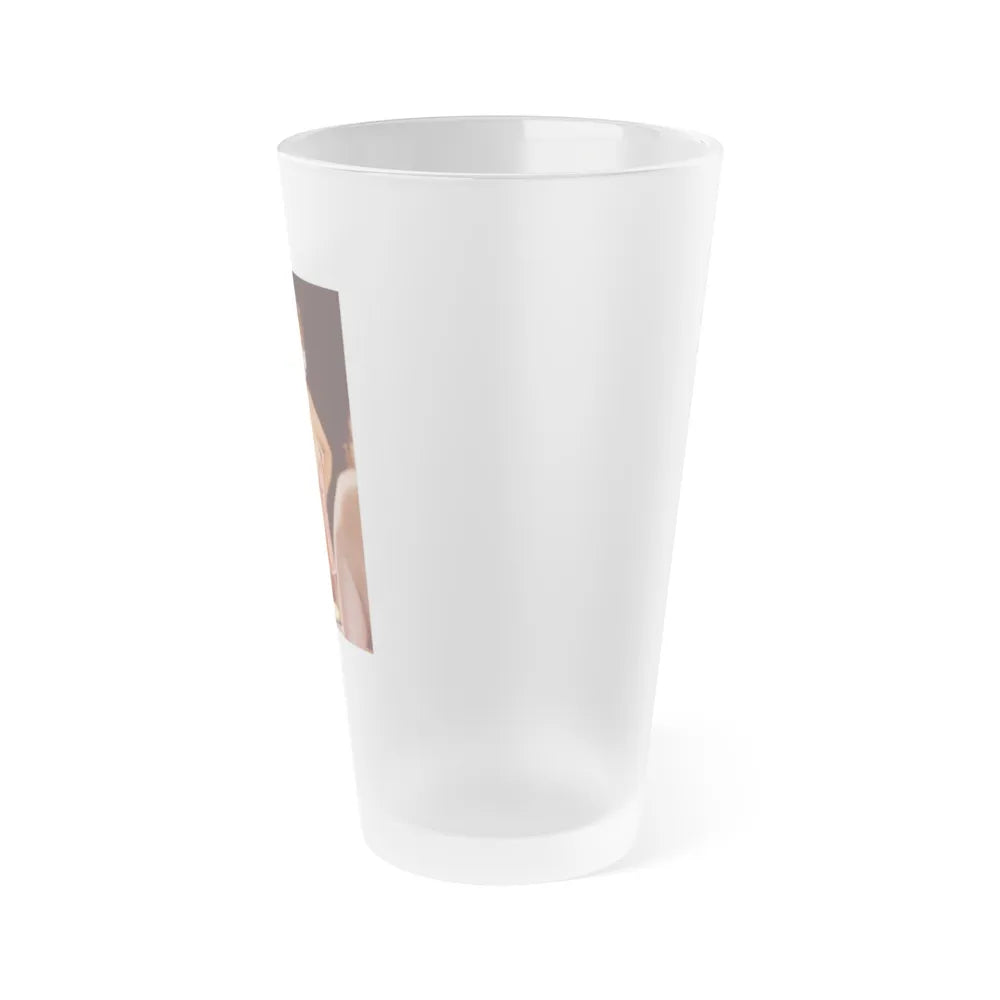 Linda Blair #235 - Partially Topless (Vintage Female Icon) Frosted Pint 16oz-Go Mug Yourself