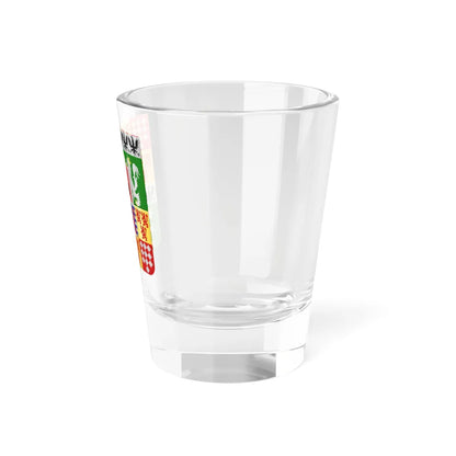 Ecaussinnes wapen (Belgium) (Coat of Arms) Shot Glass 1.5oz - Go Mug Yourself