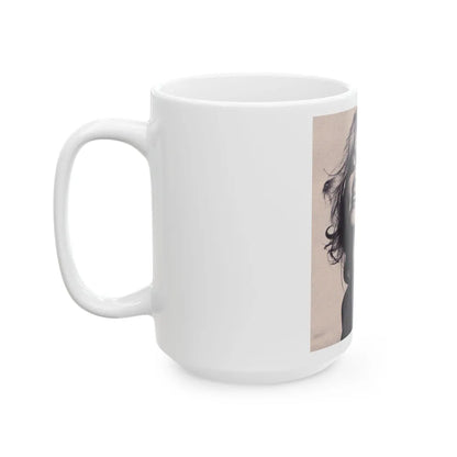 Julie Newmar #339 (Vintage Female Icon) White Coffee Mug-Go Mug Yourself