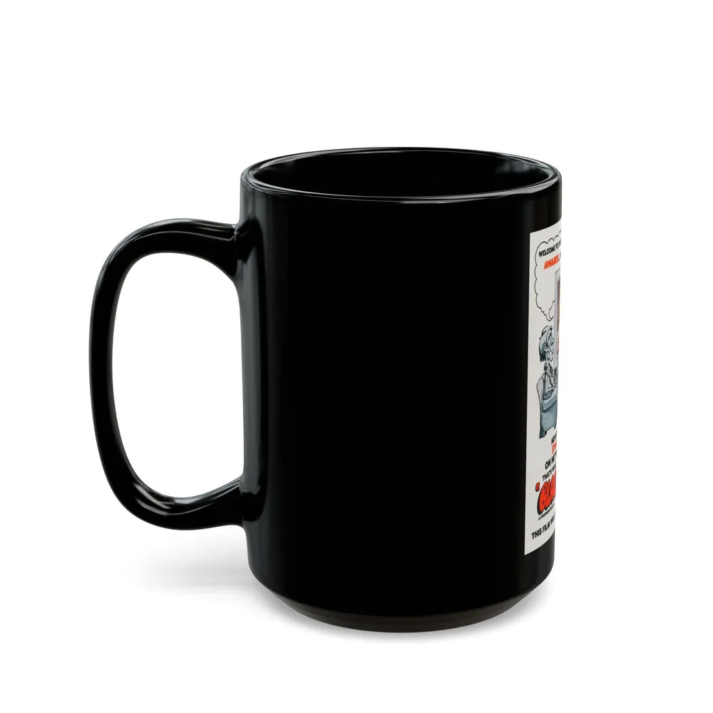 BLACK SOCKS (VIDEO VIXEN) 1975 Movie Poster - Black Coffee Mug-Go Mug Yourself