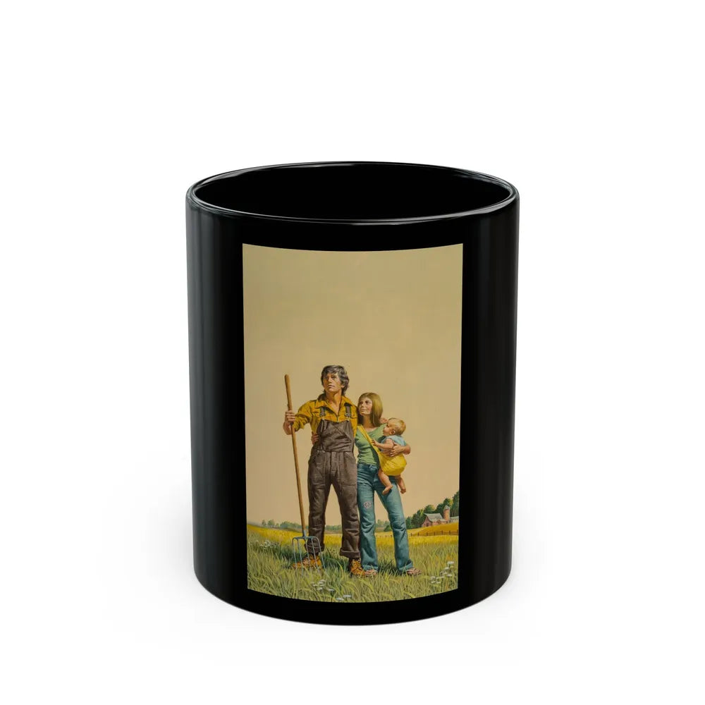 Dearn Run, 1972 - Black Coffee Mug-11oz-Go Mug Yourself