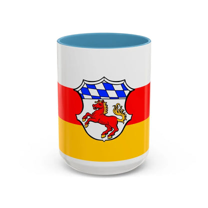 Flag of Erding Germany - Accent Coffee Mug-15oz-Light Blue-Go Mug Yourself