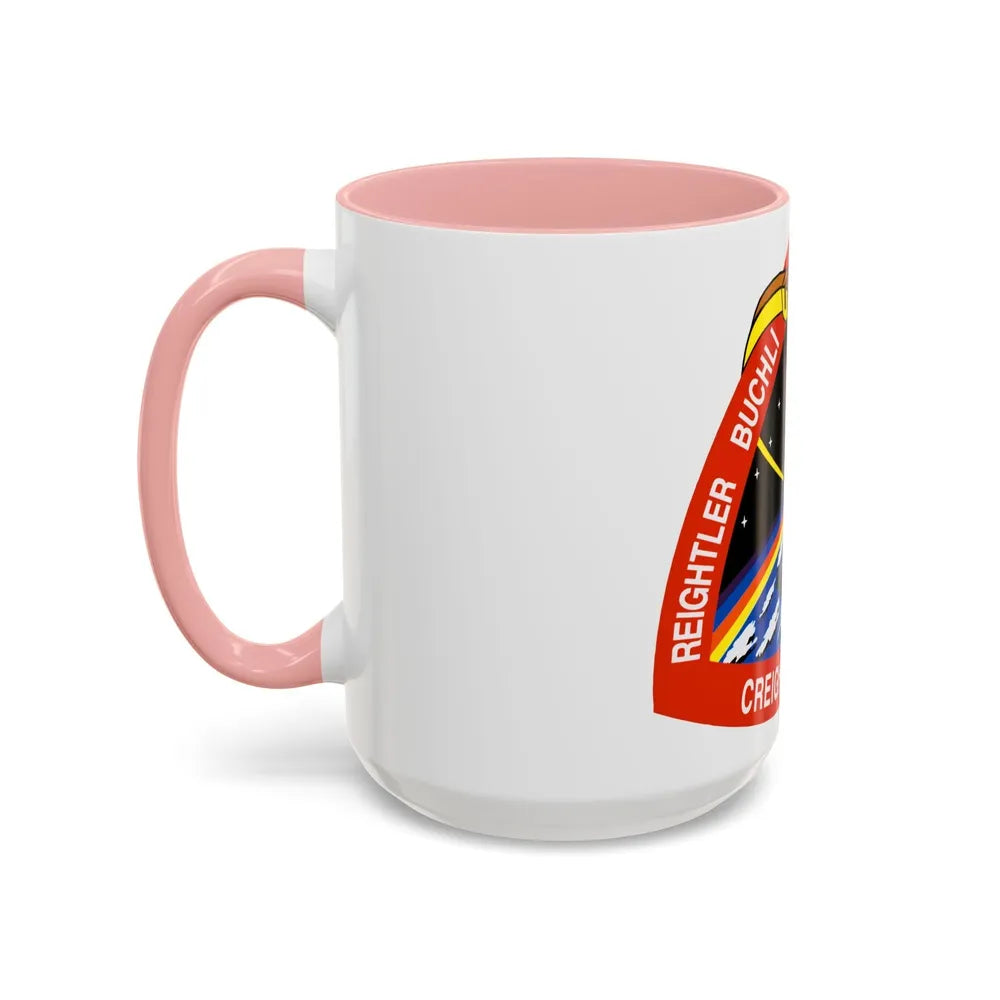 STS 48 (NASA) Accent Coffee Mug-Go Mug Yourself