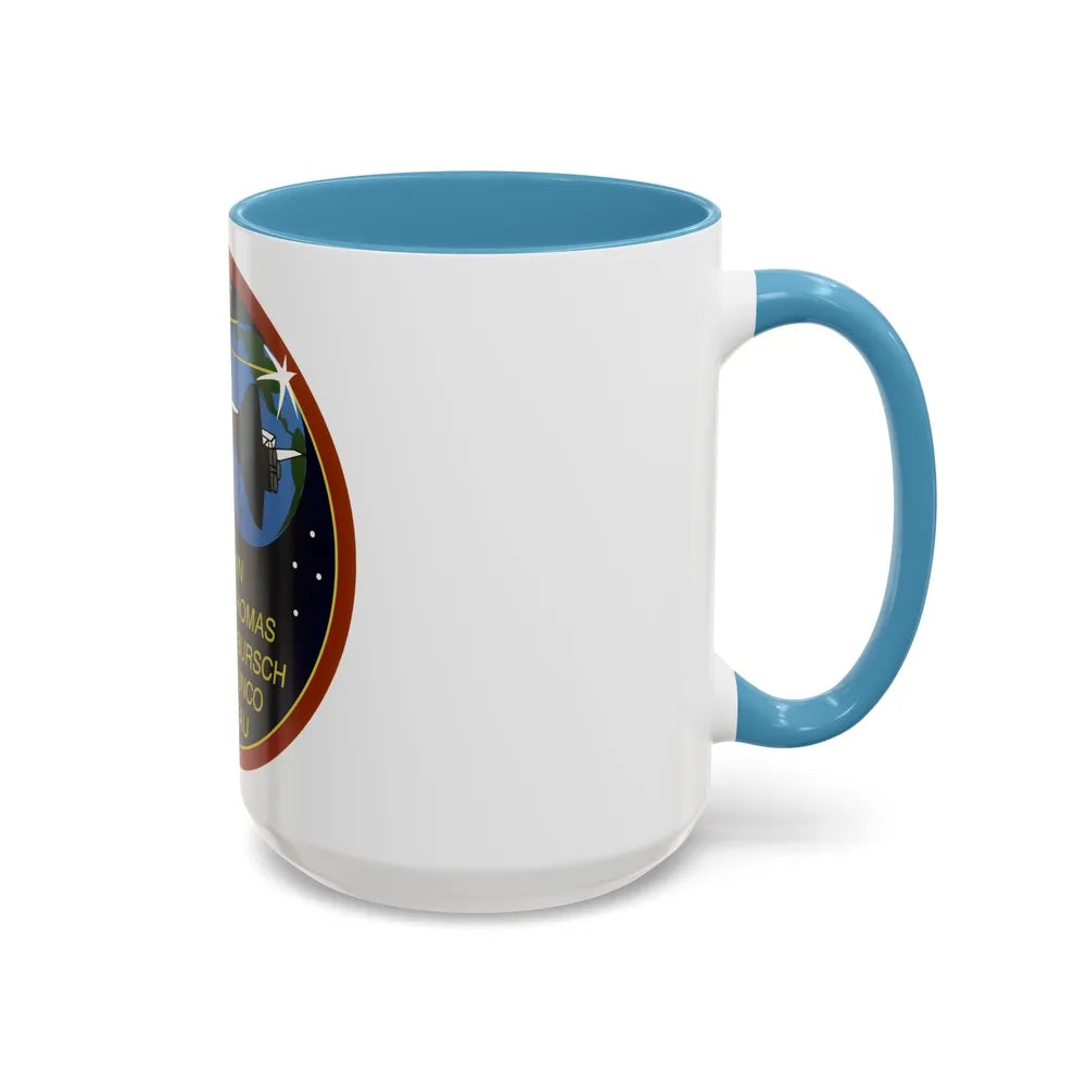 STS 77 (NASA) Accent Coffee Mug-Go Mug Yourself