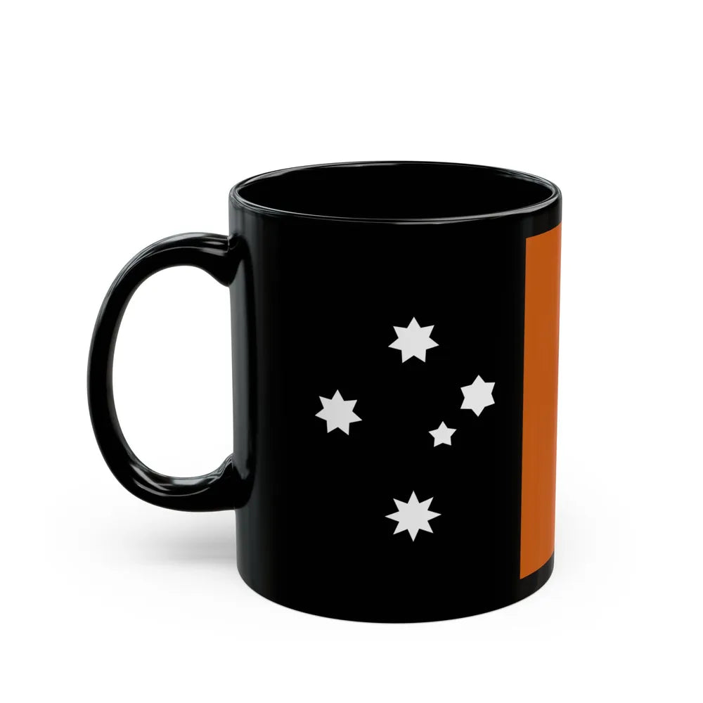 Flag of the Northern Territory Australia - Black Coffee Mug-Go Mug Yourself