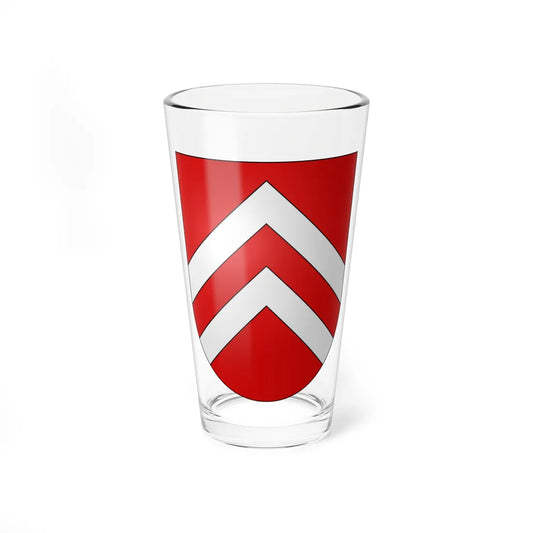 Echandens-coat of arms (Switzerland) (Coat of Arms) Pint Glass 16oz 16oz - Go Mug Yourself