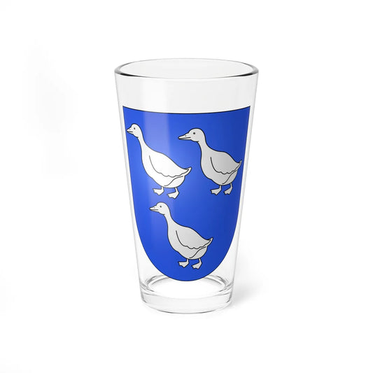 Echichens-coat of arms (Switzerland) (Coat of Arms) Pint Glass 16oz 16oz - Go Mug Yourself
