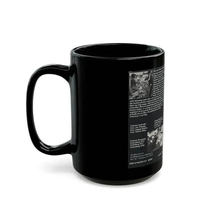 ECHOES OF BLUE AND GRAY (VHS COVER) - Black Coffee Mug - Go Mug Yourself