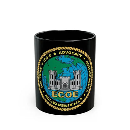 ECOE Engineer Center of Excellence (USMC) Black Coffee Mug 11oz - Go Mug Yourself