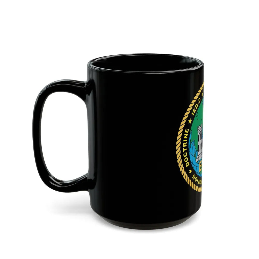 ECOE Engineer Center of Excellence (USMC) Black Coffee Mug-Go Mug Yourself