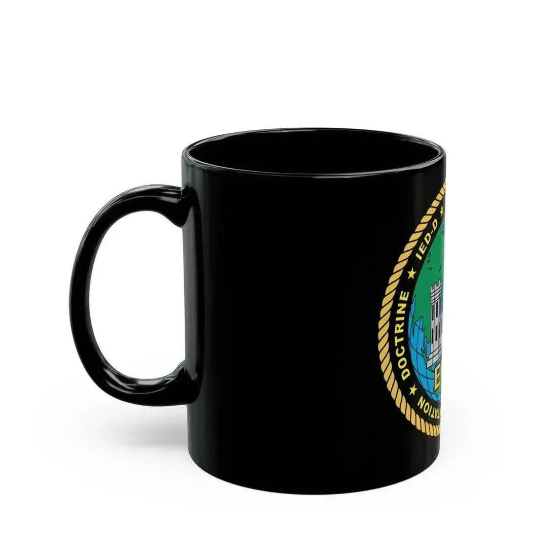 ECOE Engineer Center of Excellence (USMC) Black Coffee Mug - Go Mug Yourself