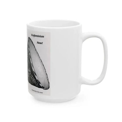 ECOFEMINISM NOW (VHS COVER) - White Coffee Mug - Go Mug Yourself
