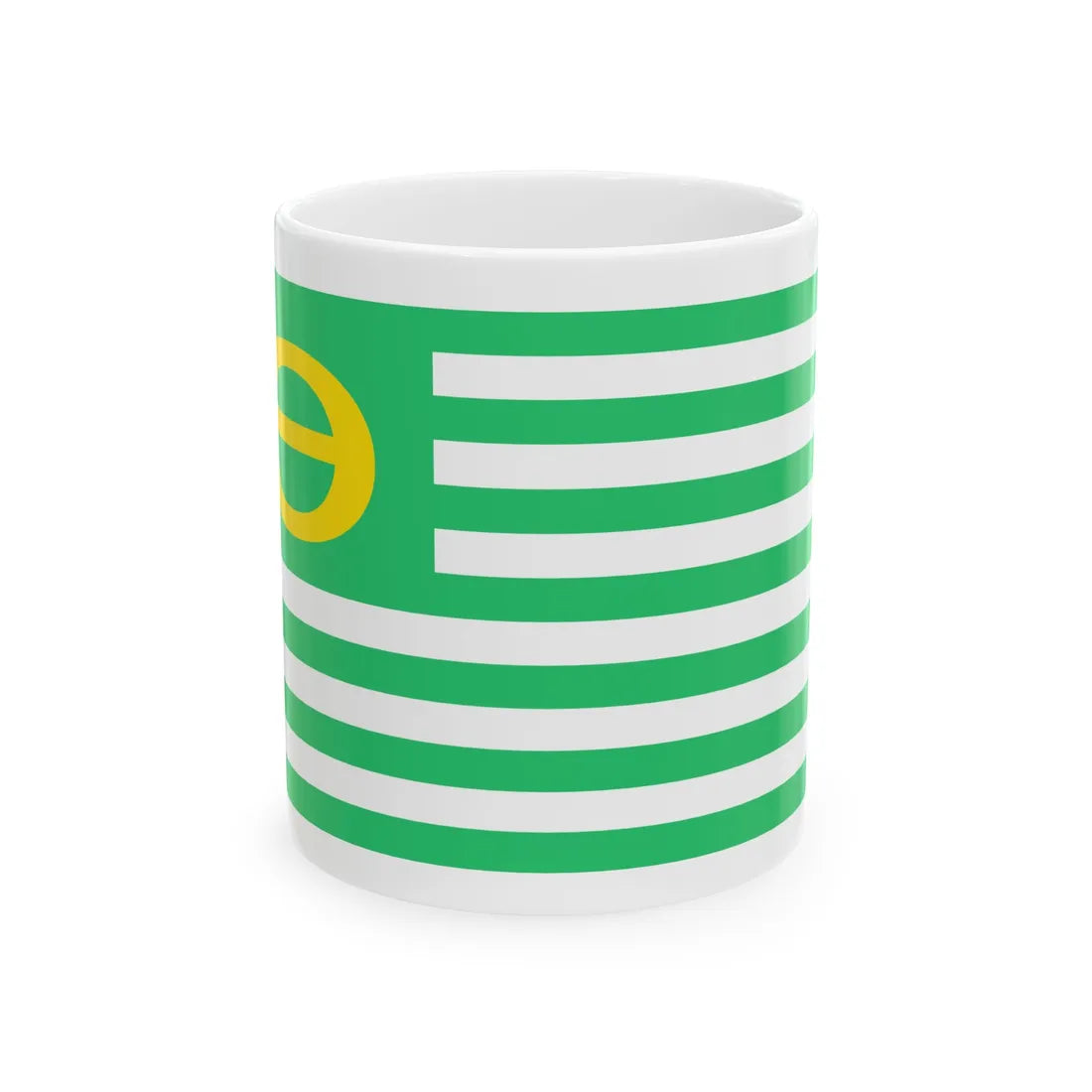 EcologyTheta (United States) White Coffee Mug 11oz - Go Mug Yourself