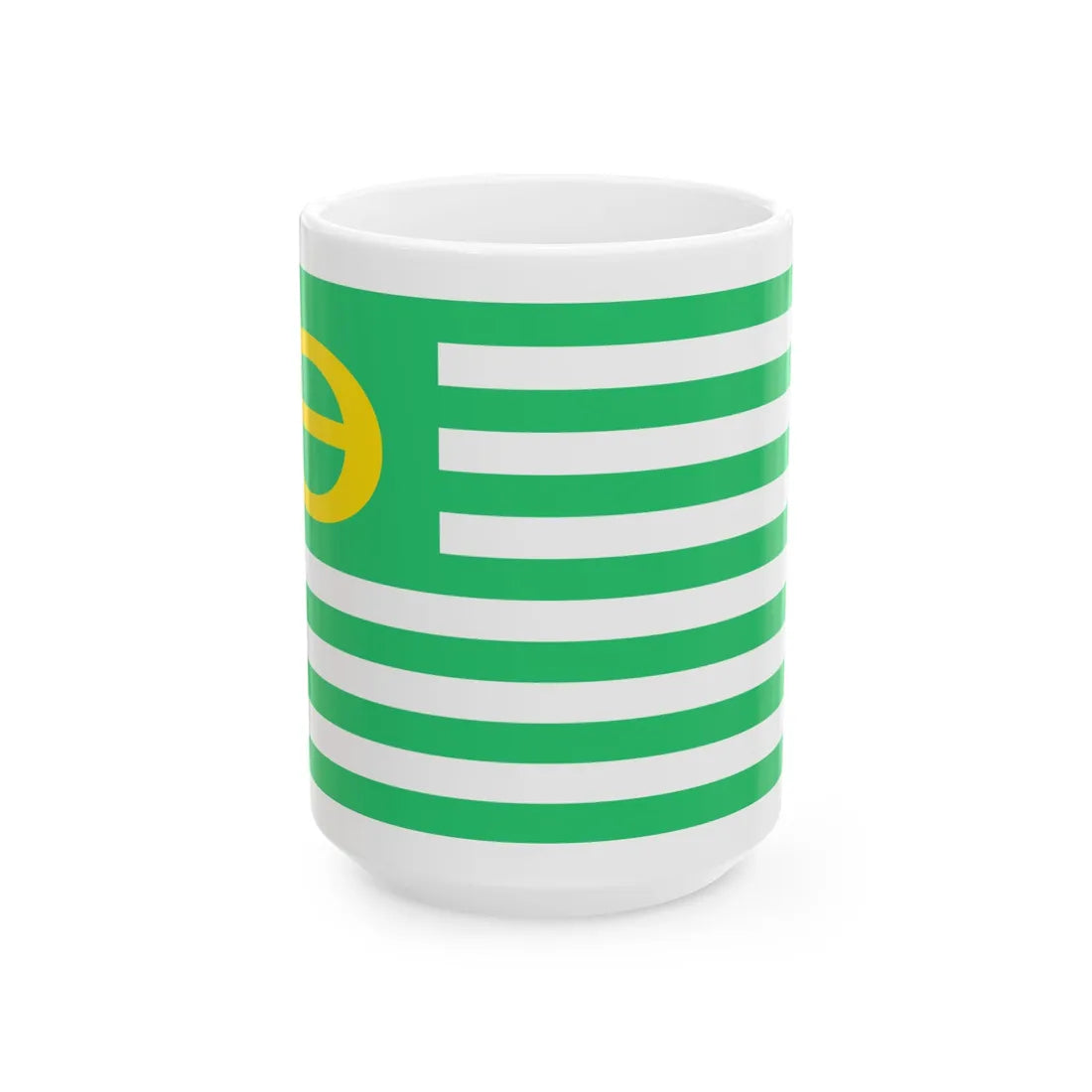 EcologyTheta (United States) White Coffee Mug 15oz - Go Mug Yourself
