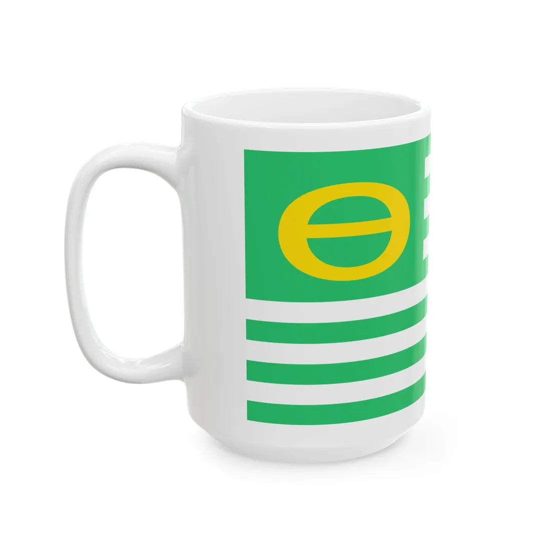 EcologyTheta (United States) White Coffee Mug - Go Mug Yourself