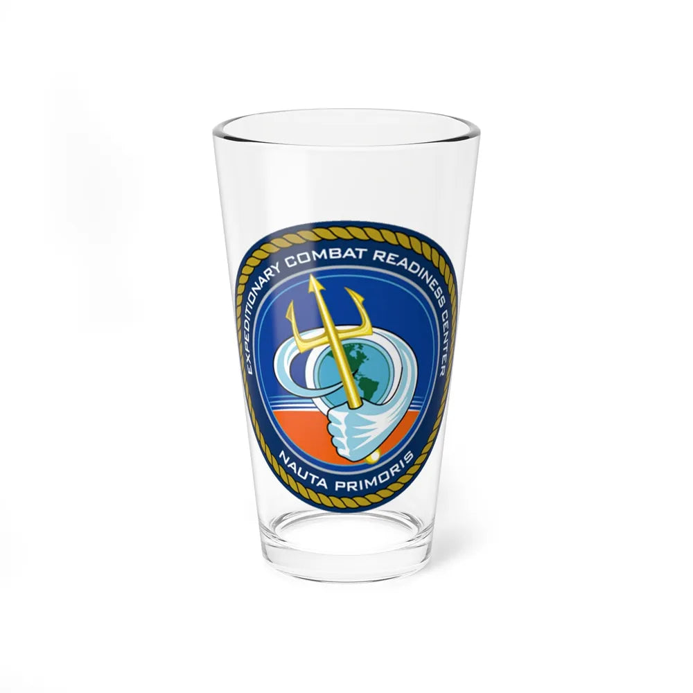 ECRC Nauta Primoris Expeditionary Combat Readiness (U.S. Navy) Pint Glass 16oz-16oz-Go Mug Yourself