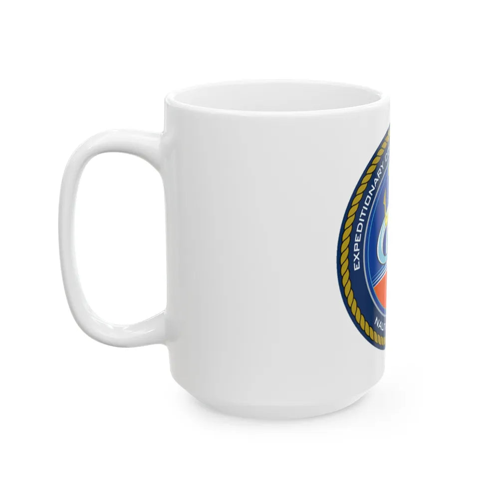 ECRC Nauta Primoris Expeditionary Combat Readiness (U.S. Navy) White Coffee Mug-Go Mug Yourself