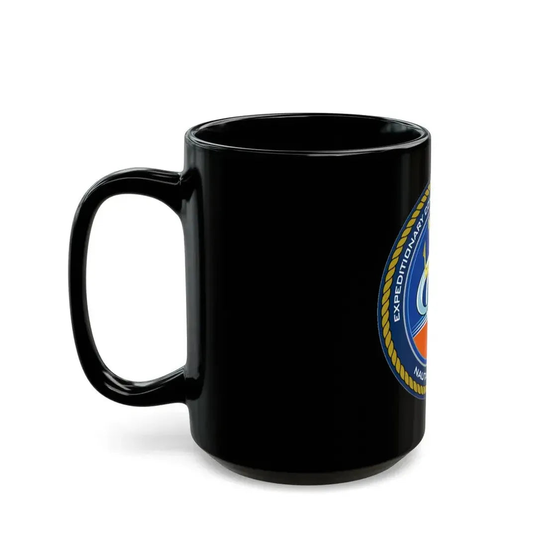 ECRC Nauta Primoris Expeditionary Combat Readiness (U.S. Navy) Black Coffee Mug - Go Mug Yourself