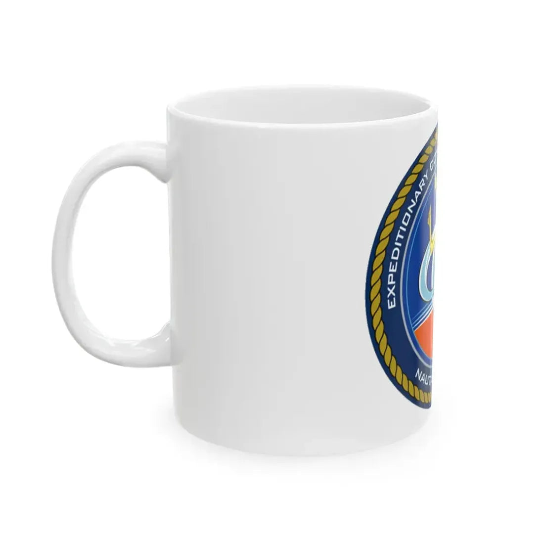 ECRC Nauta Primoris Expeditionary Combat Readiness (U.S. Navy) White Coffee Mug - Go Mug Yourself