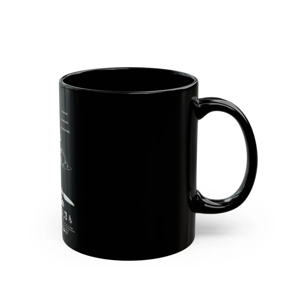 ED WOOD 1994 Movie Poster - Black Coffee Mug-Go Mug Yourself