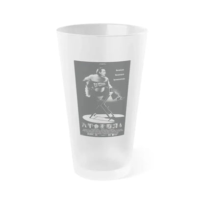 ED WOOD 1994 Movie Poster - Frosted Pint Glass 16oz 16oz Frosted - Go Mug Yourself